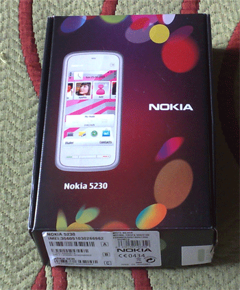 Caja Nokia 5230